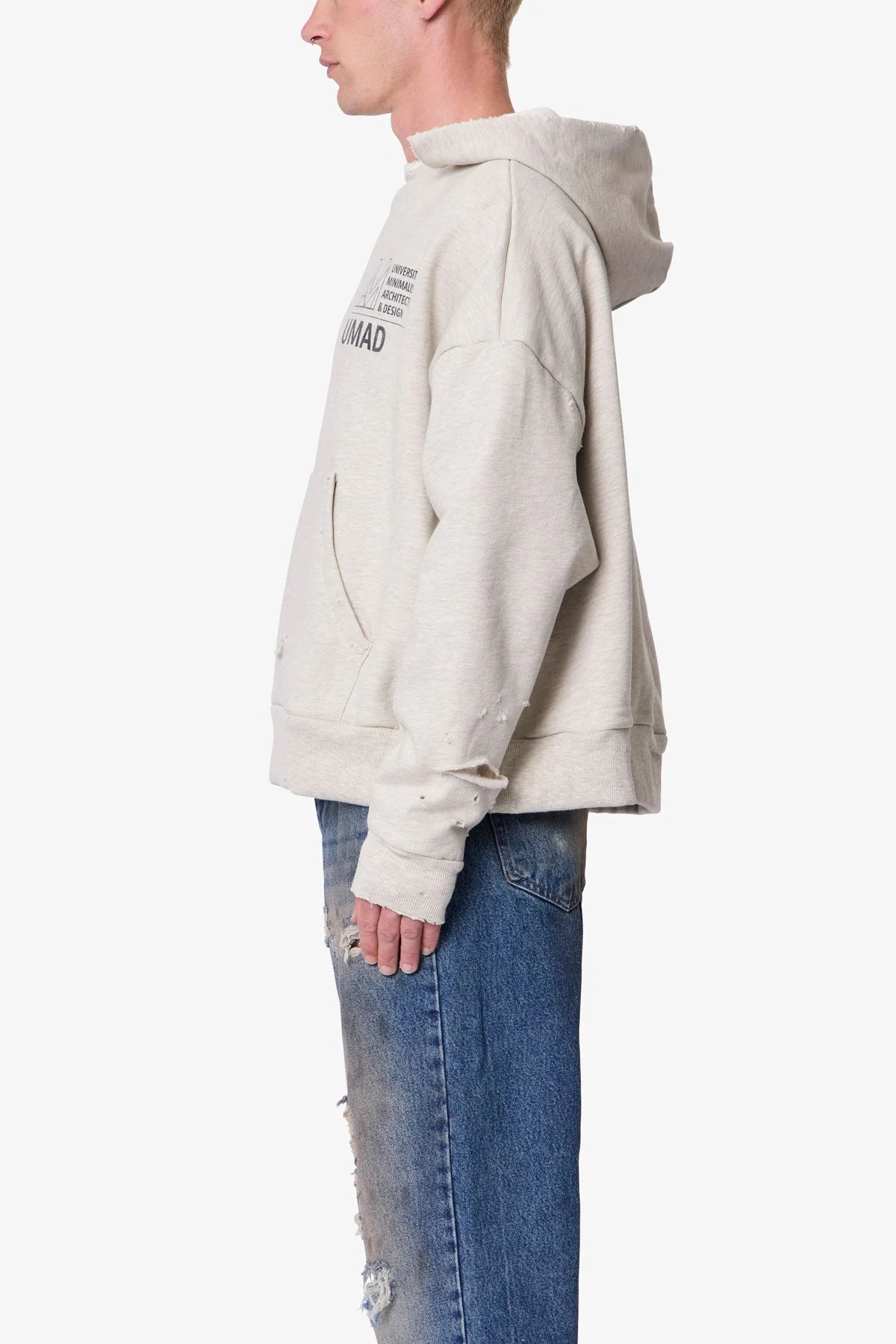 UMAD Thermal Hoodie - Heather Grey