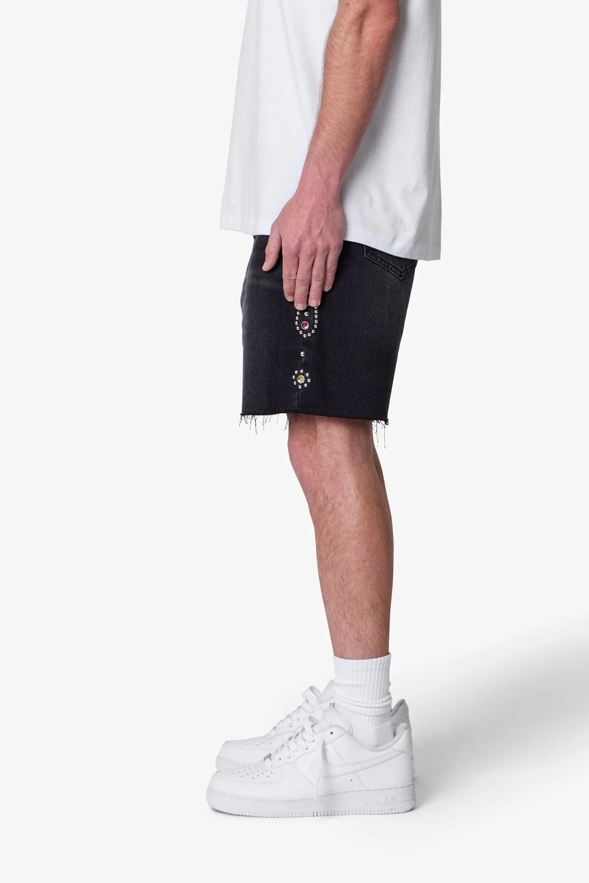 Mojave Denim Shorts - Black