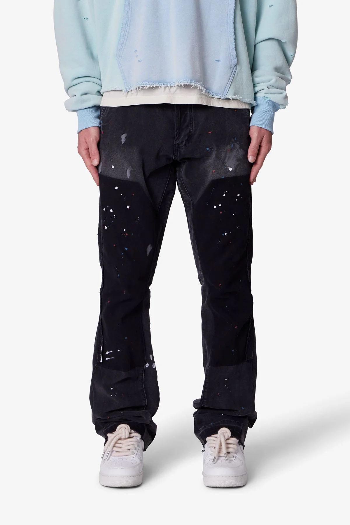 B243 Flare Denim - Black