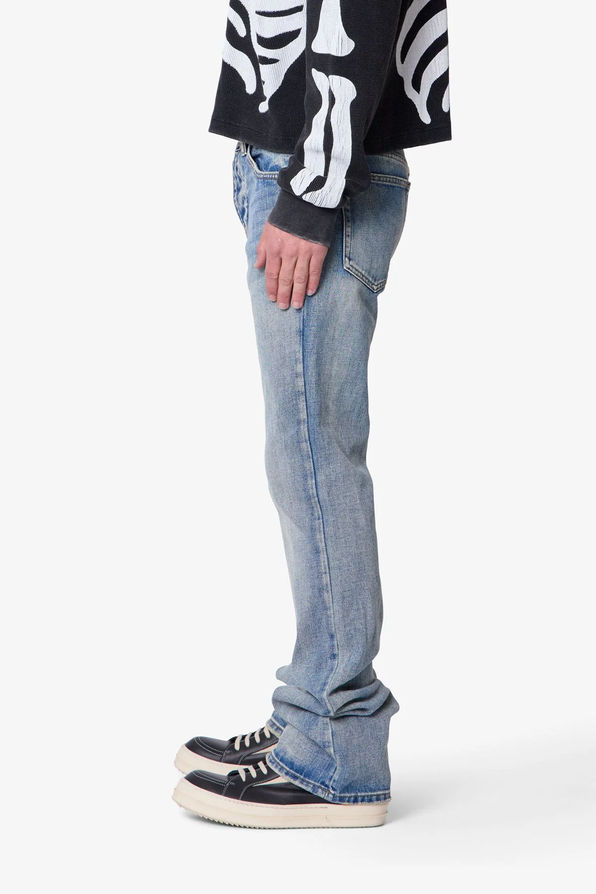 Bootcut Denim - Medium Blue