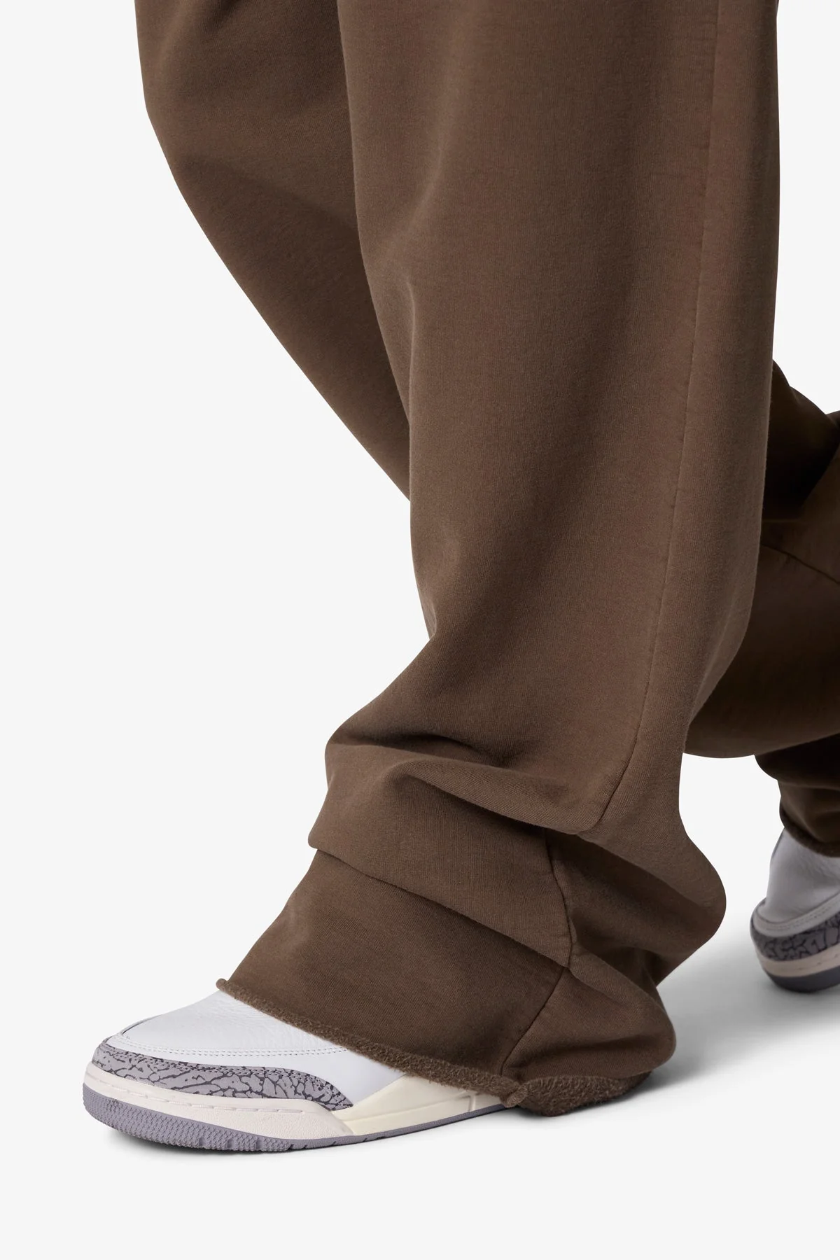 Ultra Baggy Heavy Fleece Sweatpants - Olive