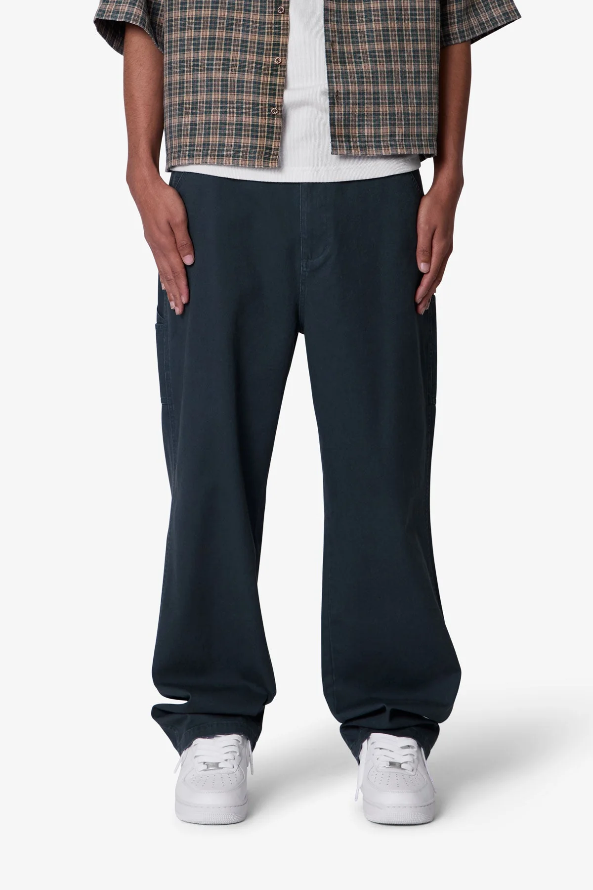 Ultra Baggy Chino Pants - Green