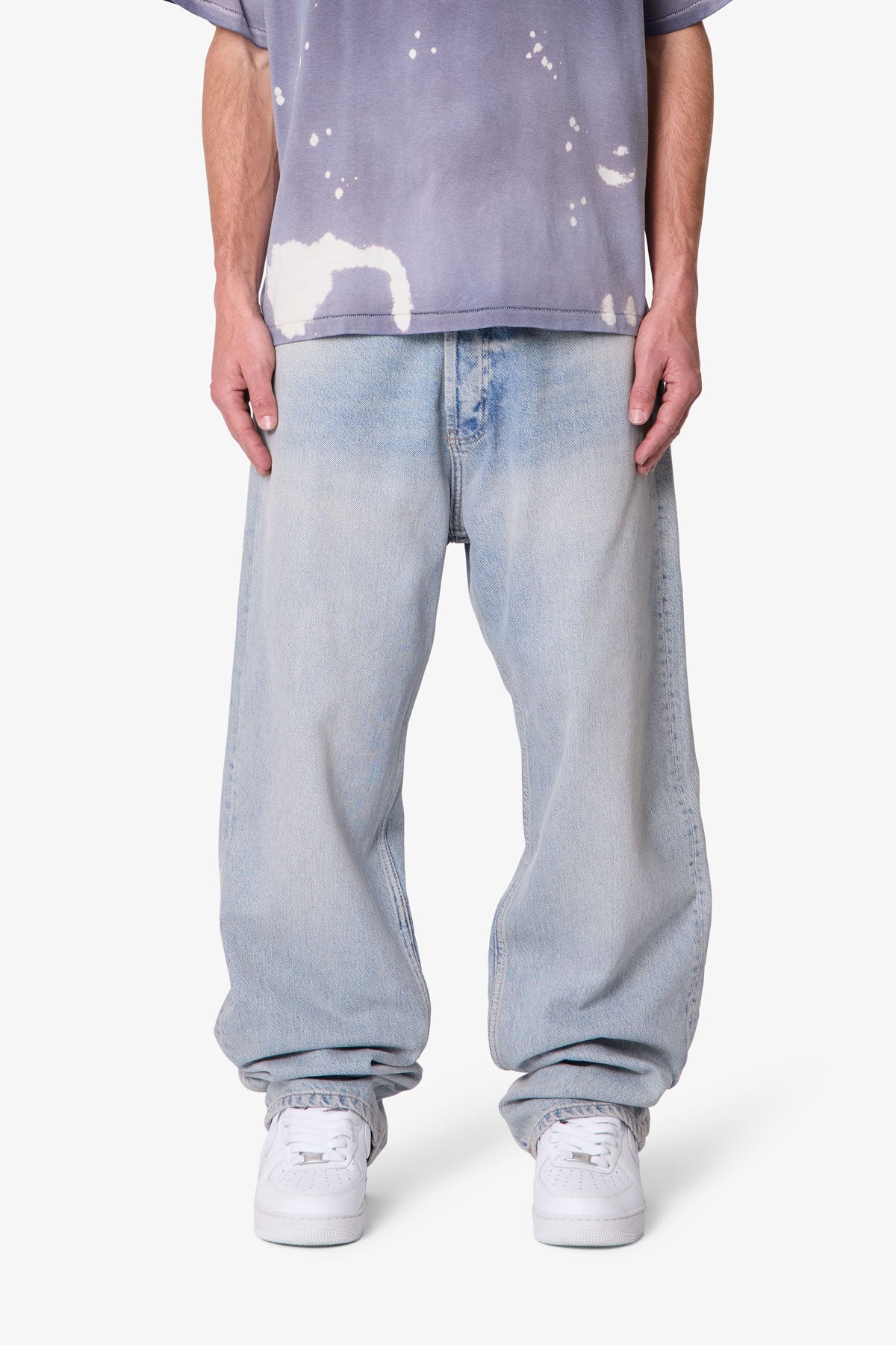 Ultra Baggy Denim - Light Sand Washed Blue