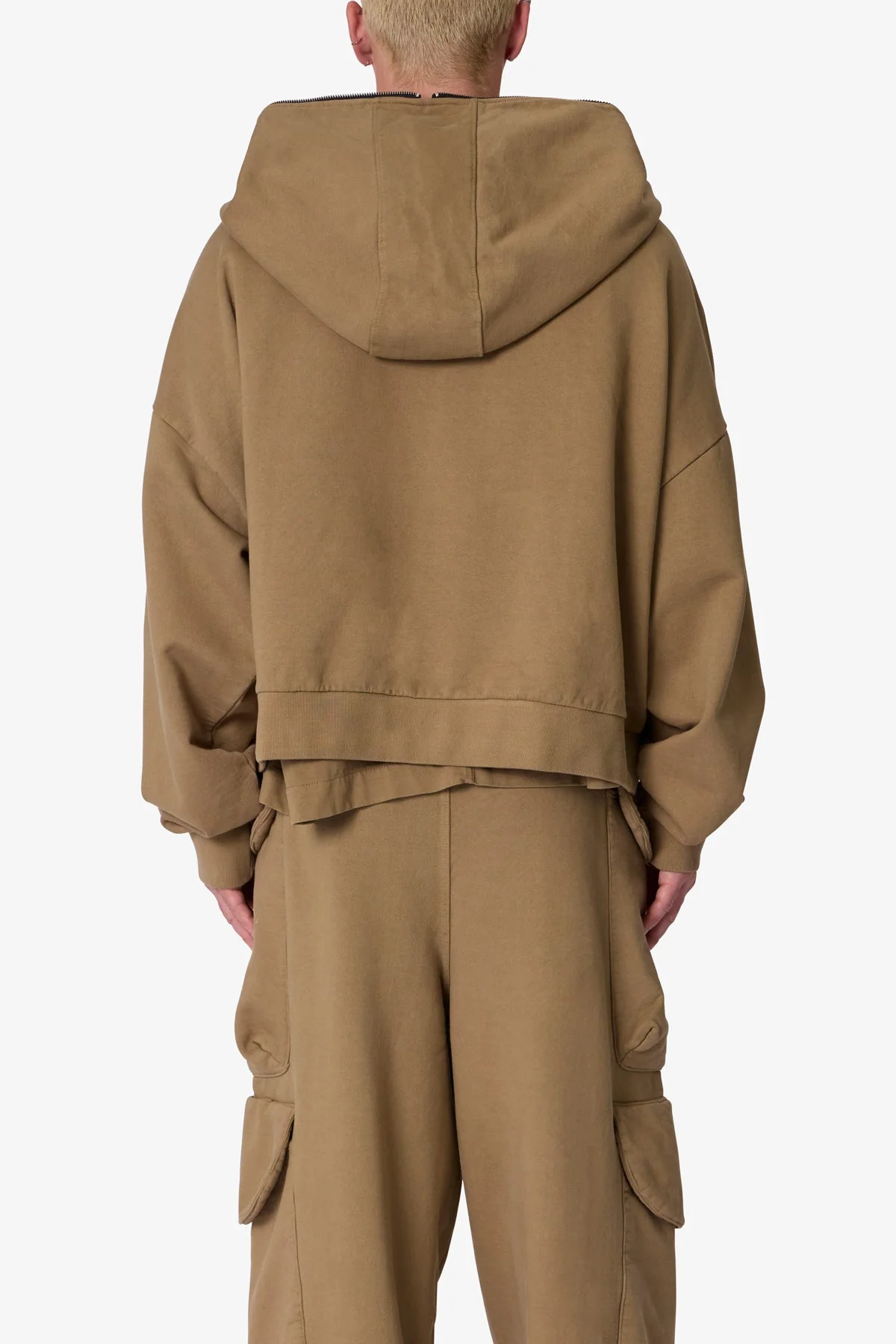 Full Zip Hoodie - Washed Earth