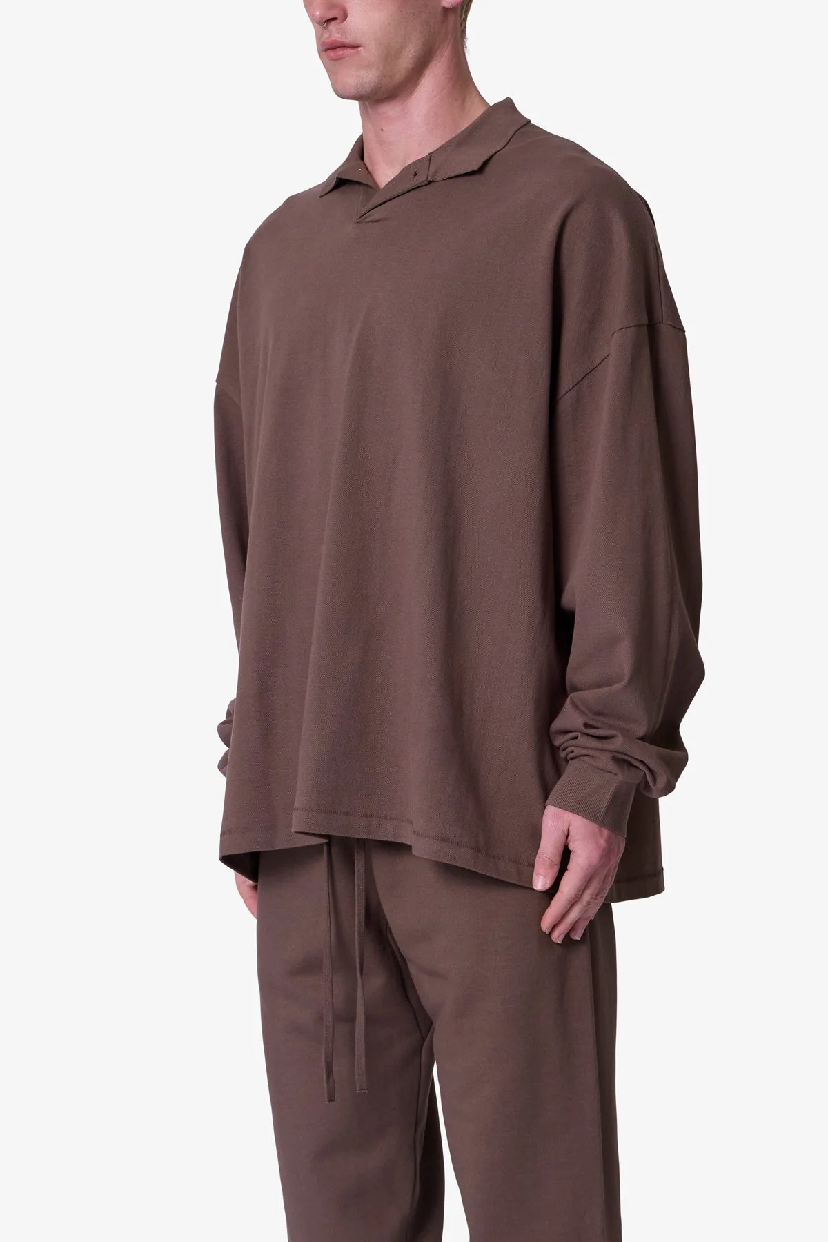 Every Day L/S Polo - Olive