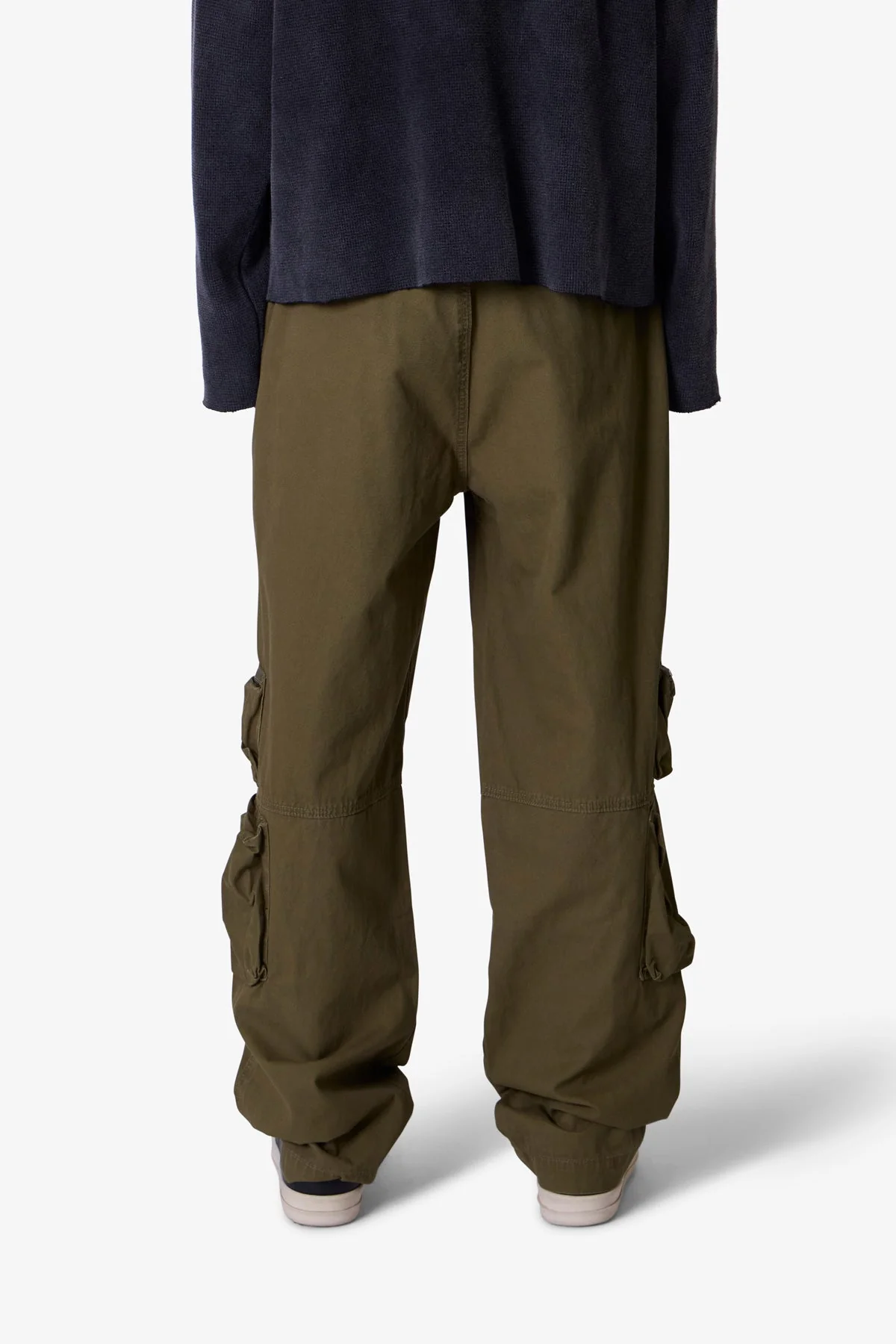 Ultra Baggy Tactical Cargo Pants - Olive