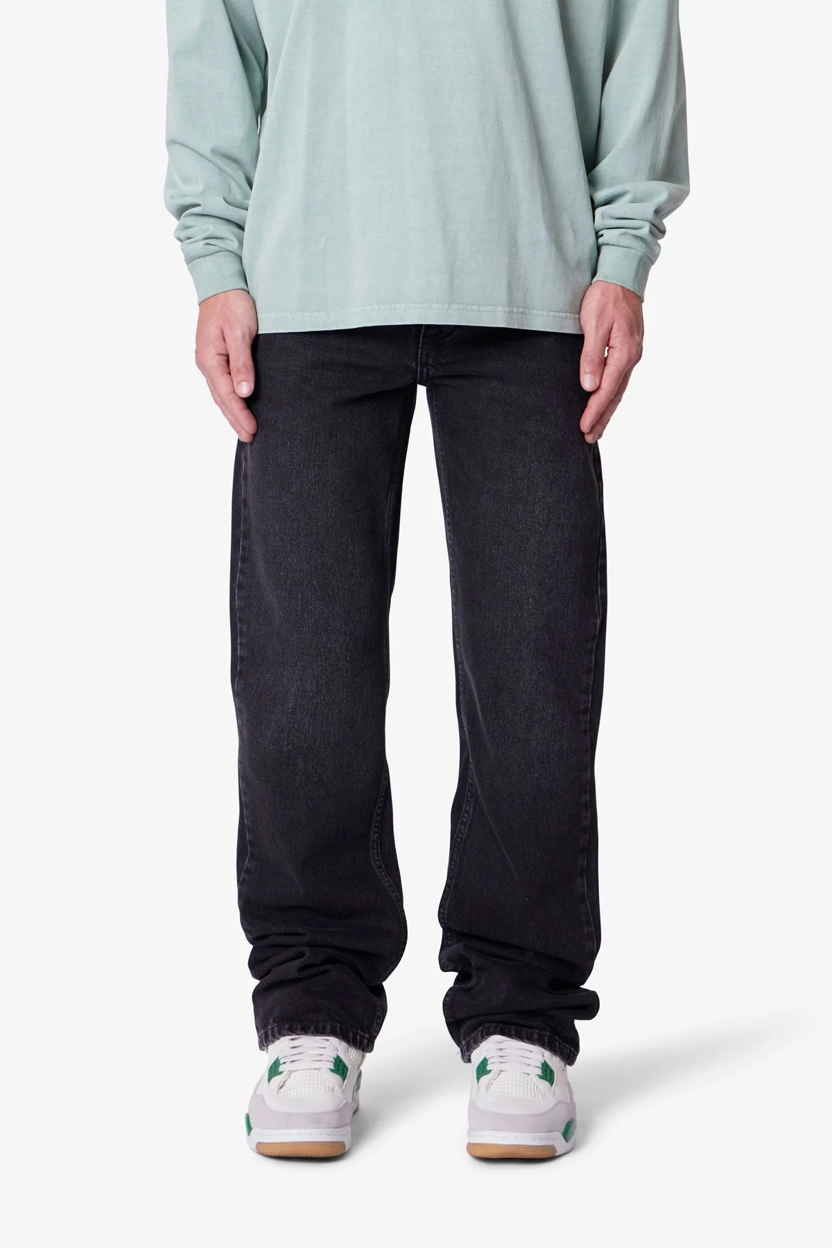 Bootcut Denim - Stone Wash Black