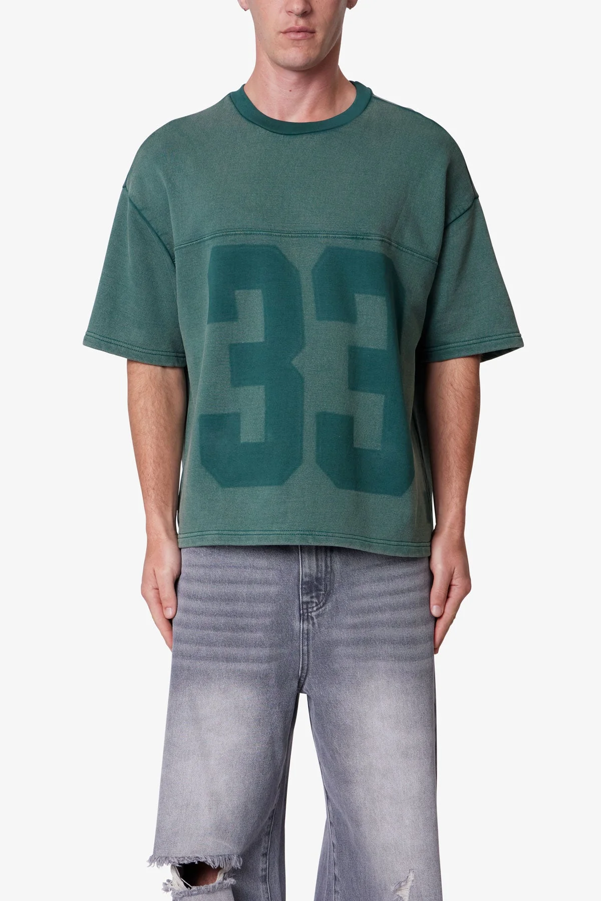 Vintage Terry Jersey Shirt - Green