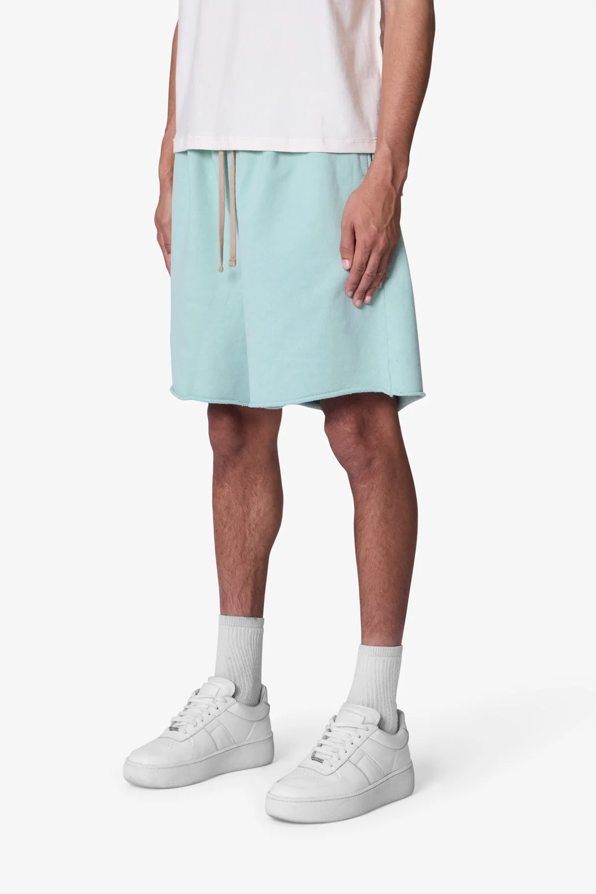Oversized Sweatshorts - Seafoam