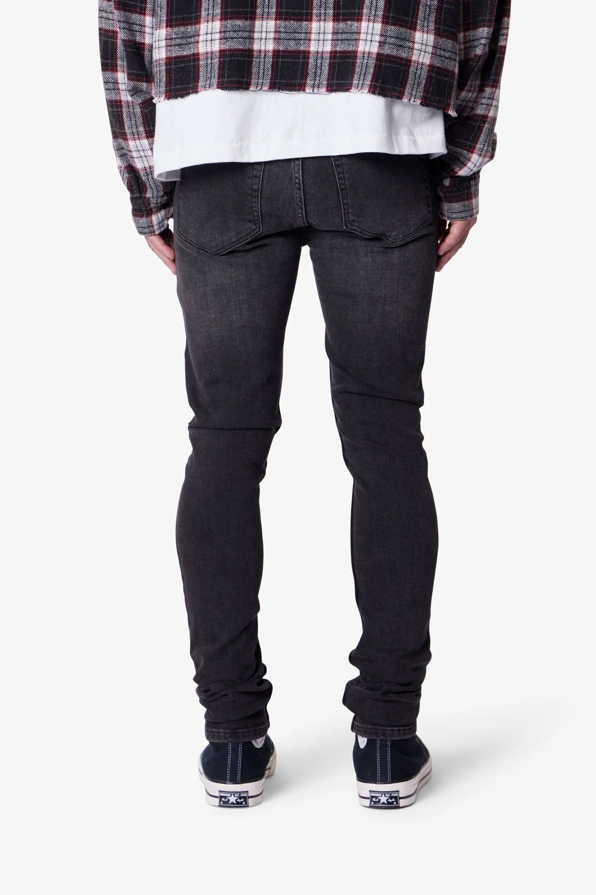 Skinny Denim - Stone Wash Black