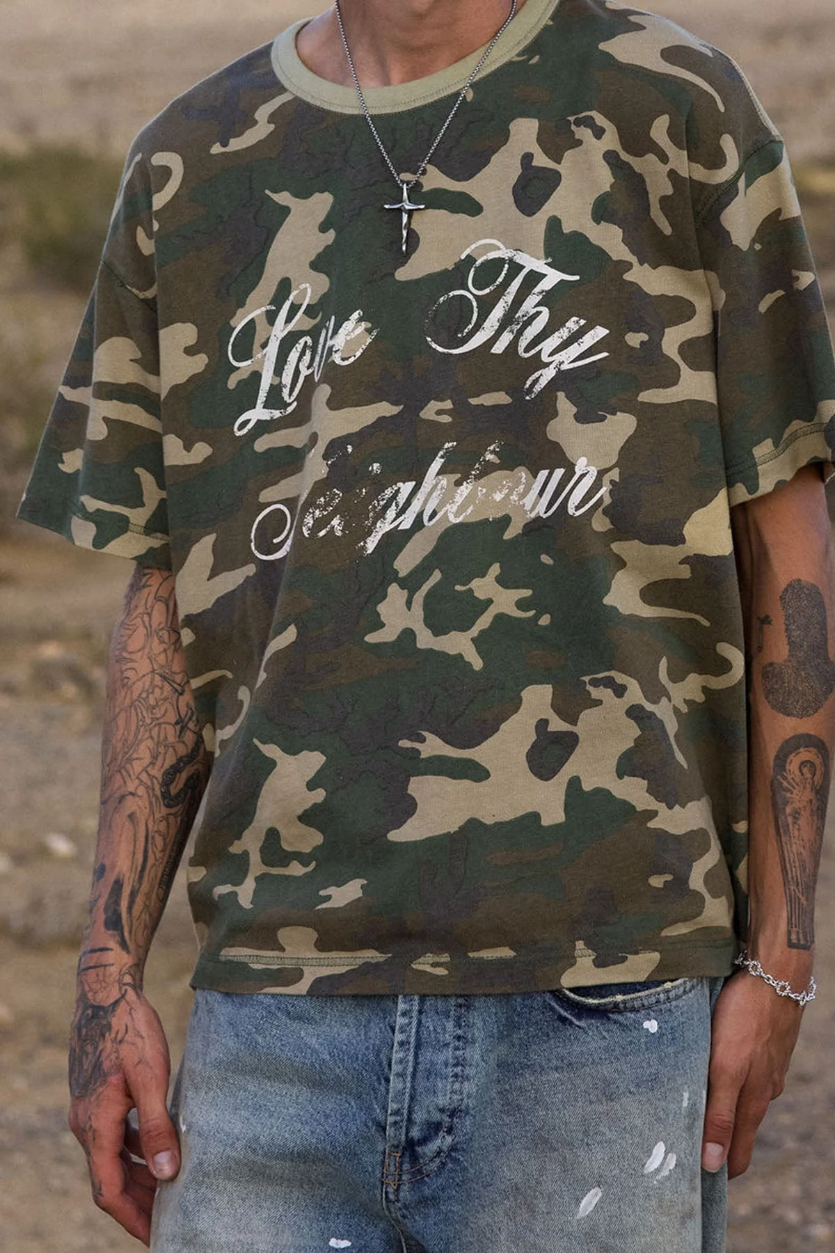 LWH Printed Camo Tee - Camo