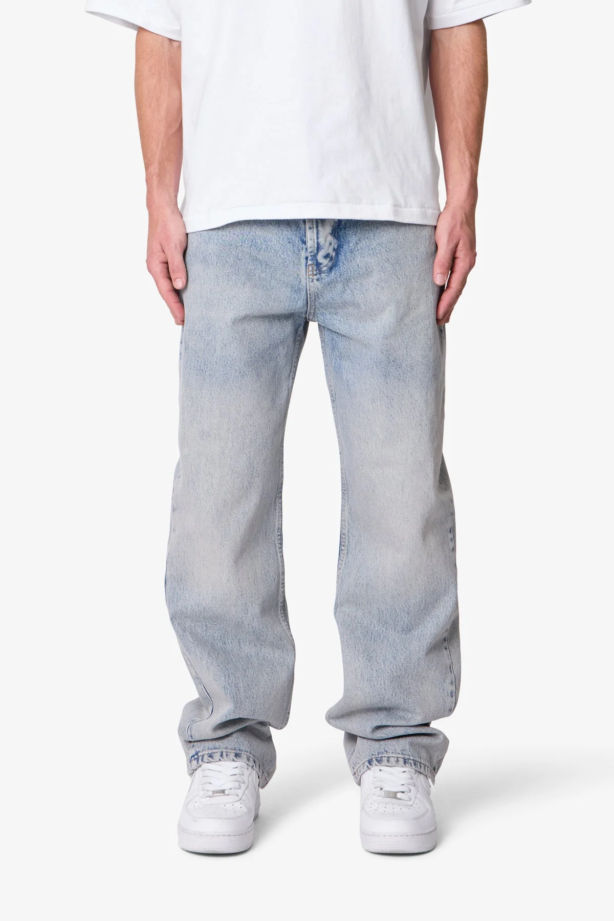 Baggy Denim - Light Sand Washed Blue