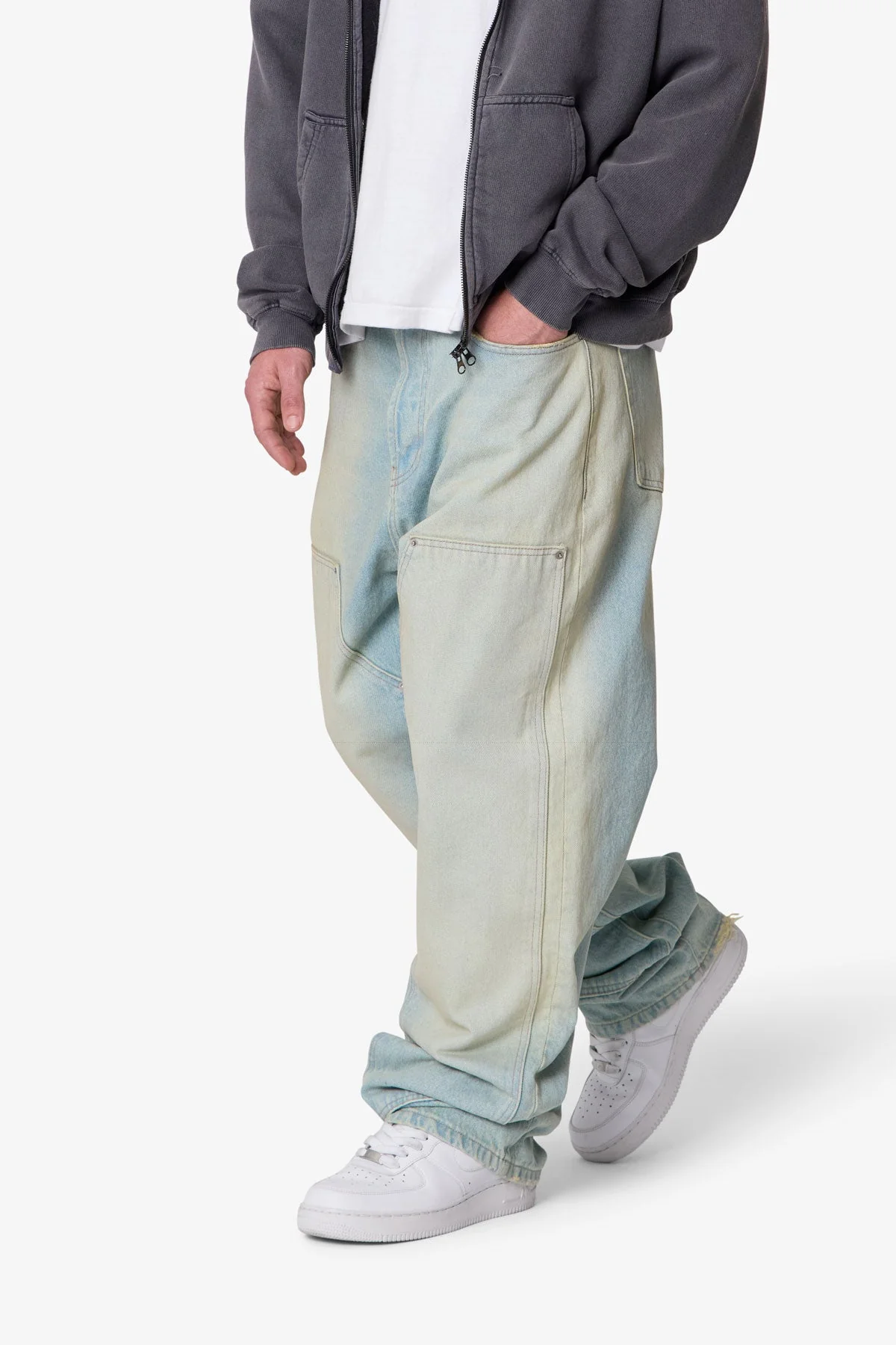 West Double Knee Denim - Blue