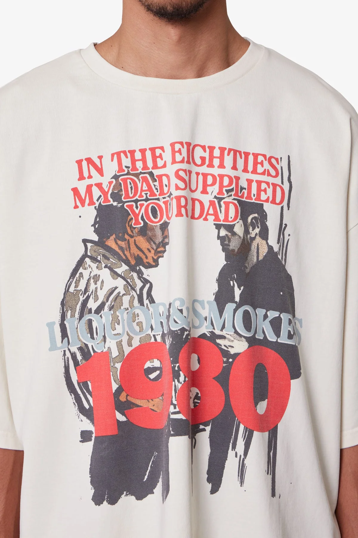 Supplier Printed Tee - White