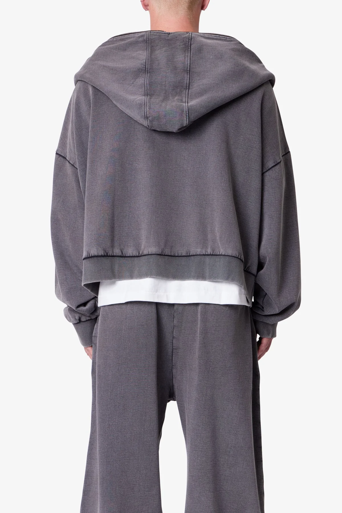 Full Zip Hoodie - Vintage Black