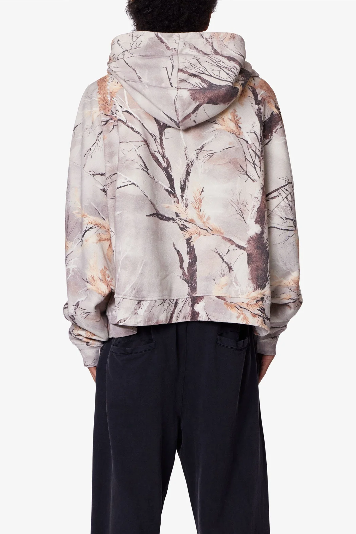 Full Zip Hoodie - Snow Camo