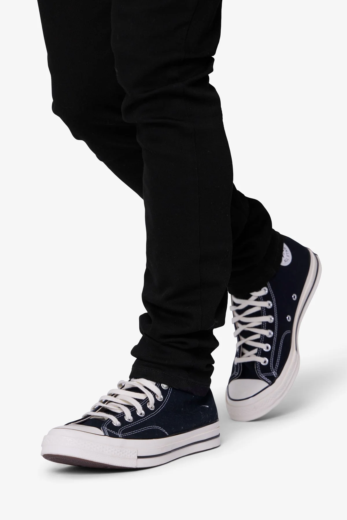 Raw Skinny Denim - Rinsed Black