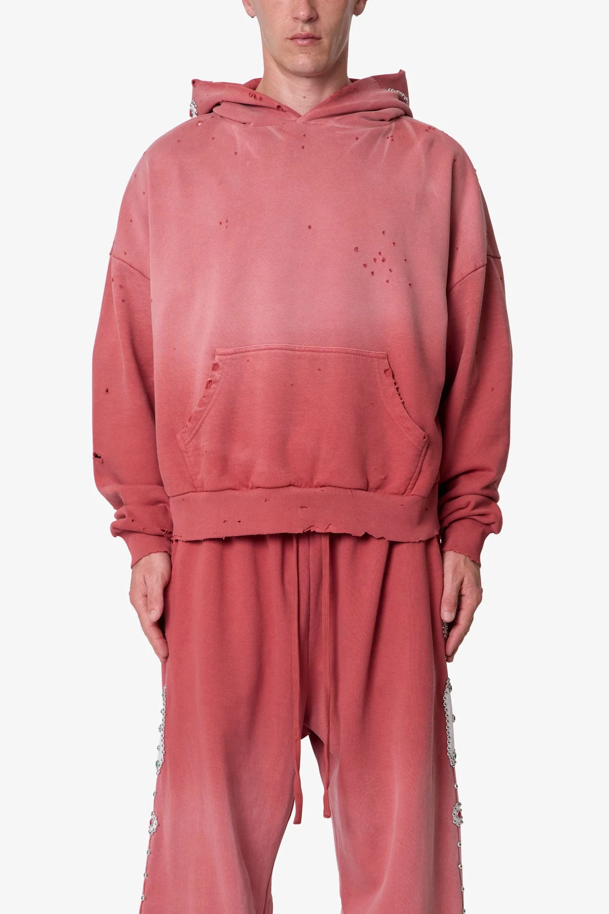 Mojave Hoodie - Washed Red