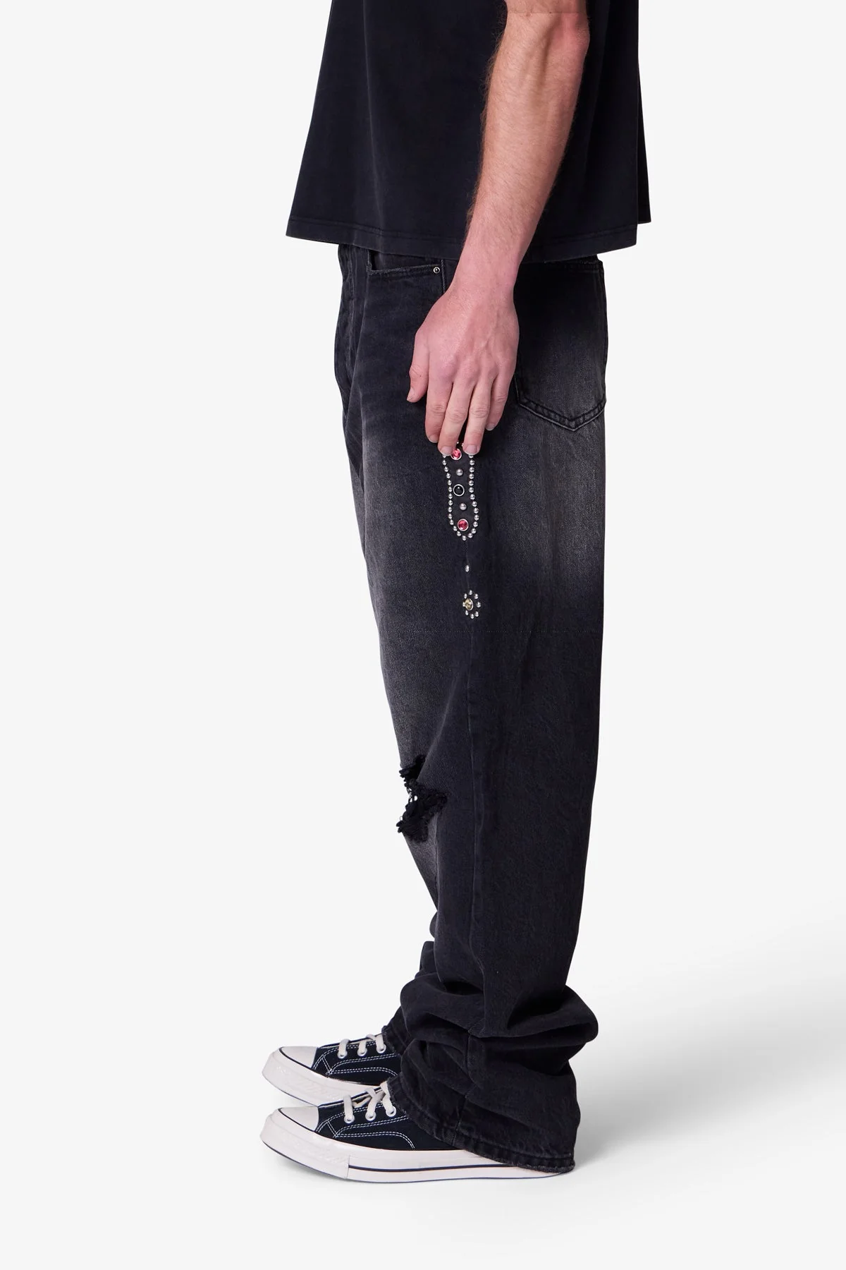 Ultra Baggy Mojave Denim - Washed Black