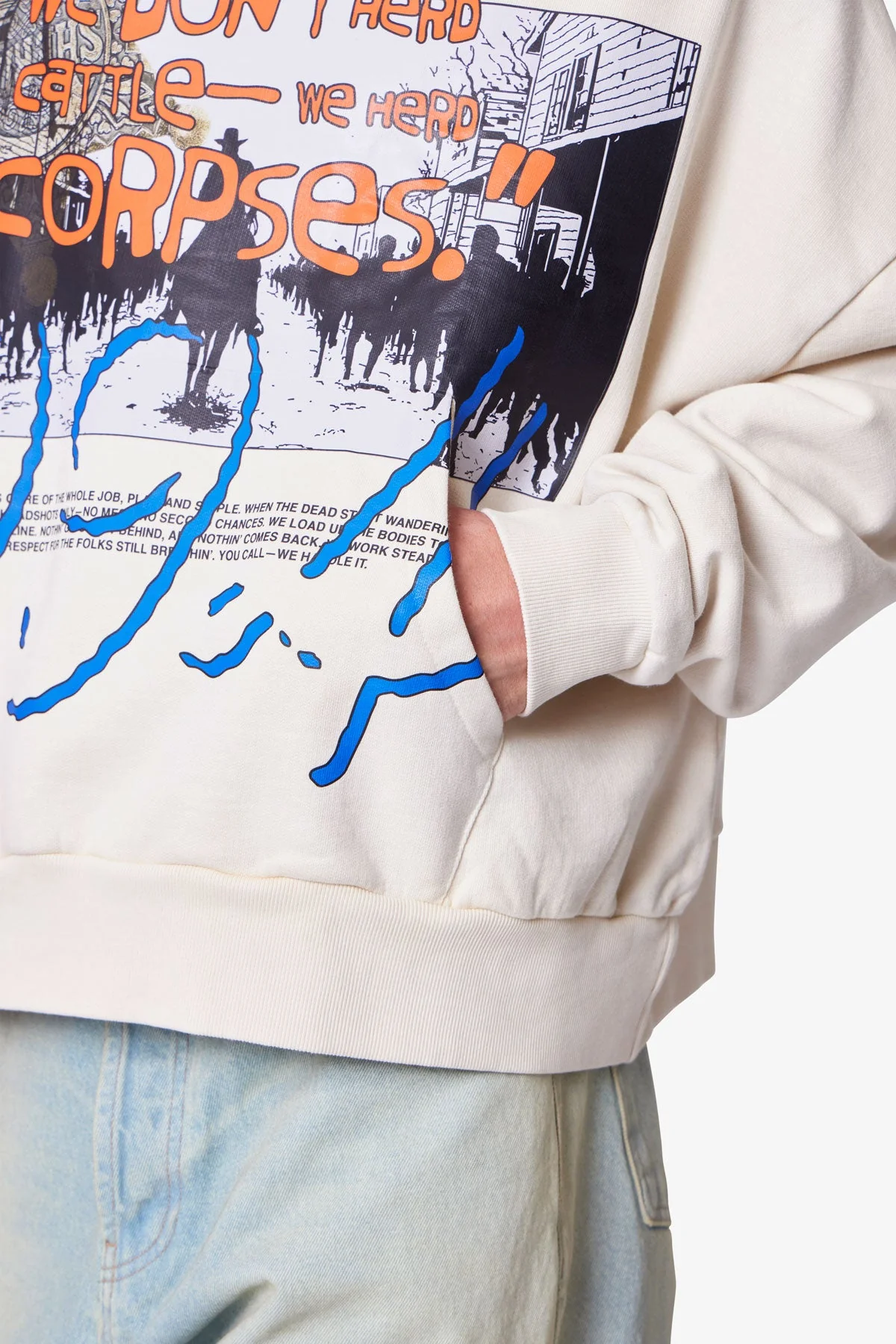 Grave Wrangler Hoodie - Off White