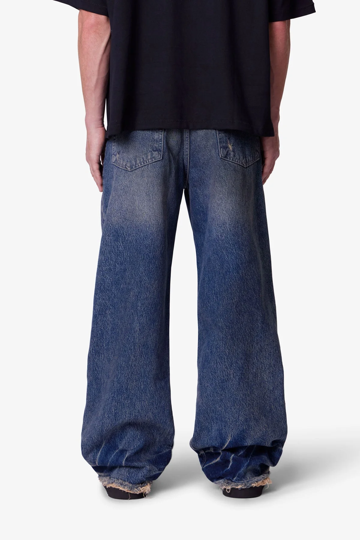 Ultra Baggy Oil Denim - Medium Blue