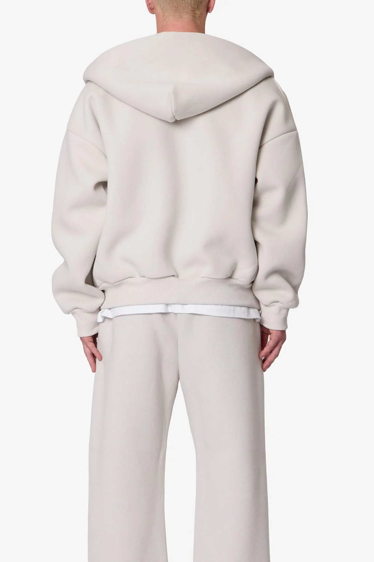 Stiff Lounge Zip Up Hoodie - Grey