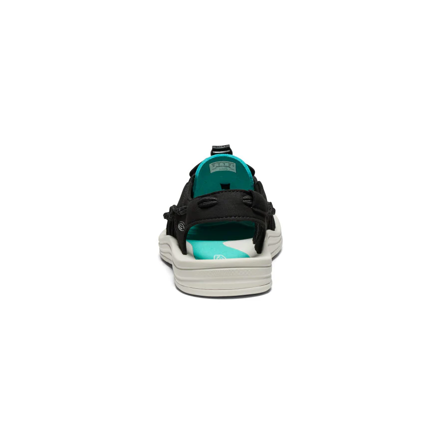 Men's UNEEK Sneaker  |  Black/Bright Aqua