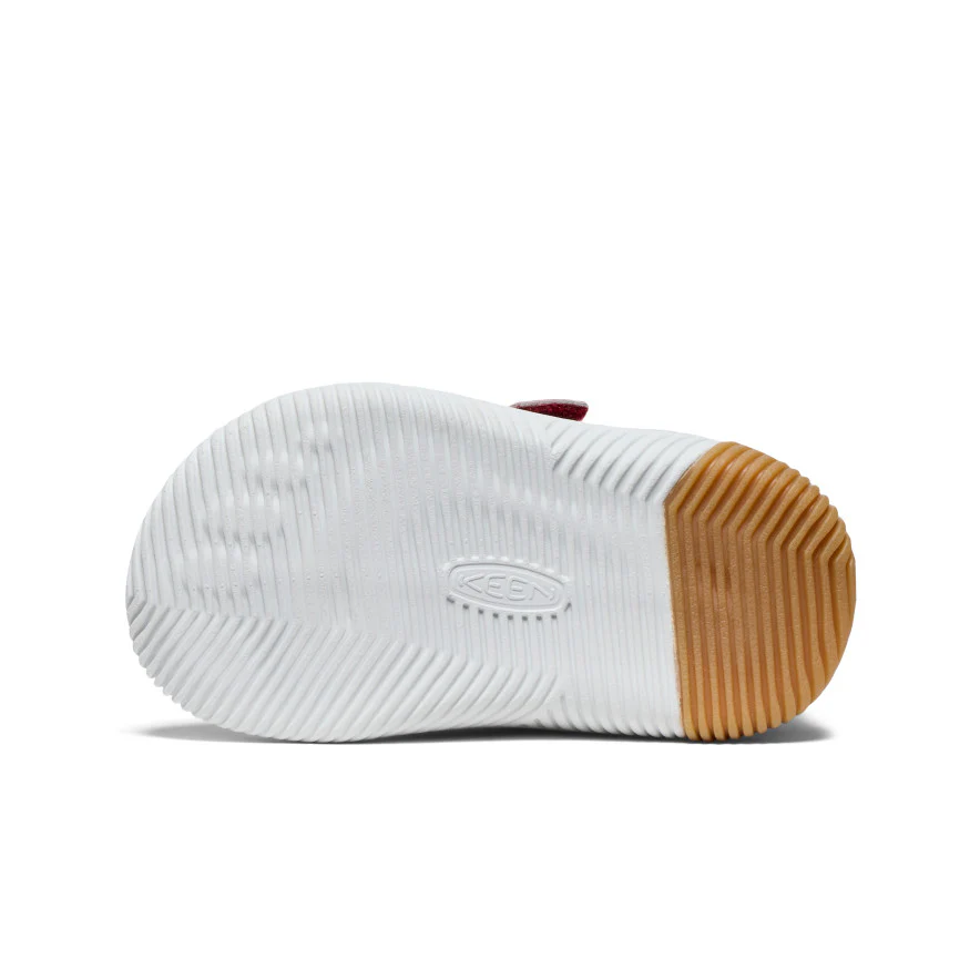 Toddlers' KNX Knit Double Strap  |  Beaujolais/Raspberry