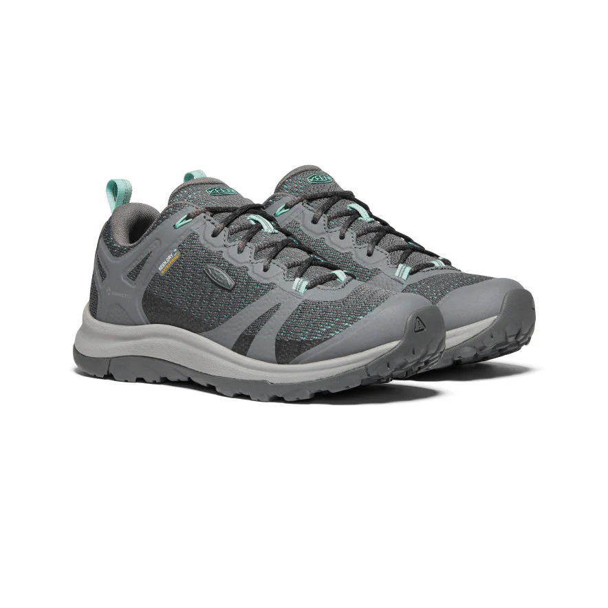 Women's Terradora II Waterproof Hiking Shoe  |  Steel Grey/Ocean Wave