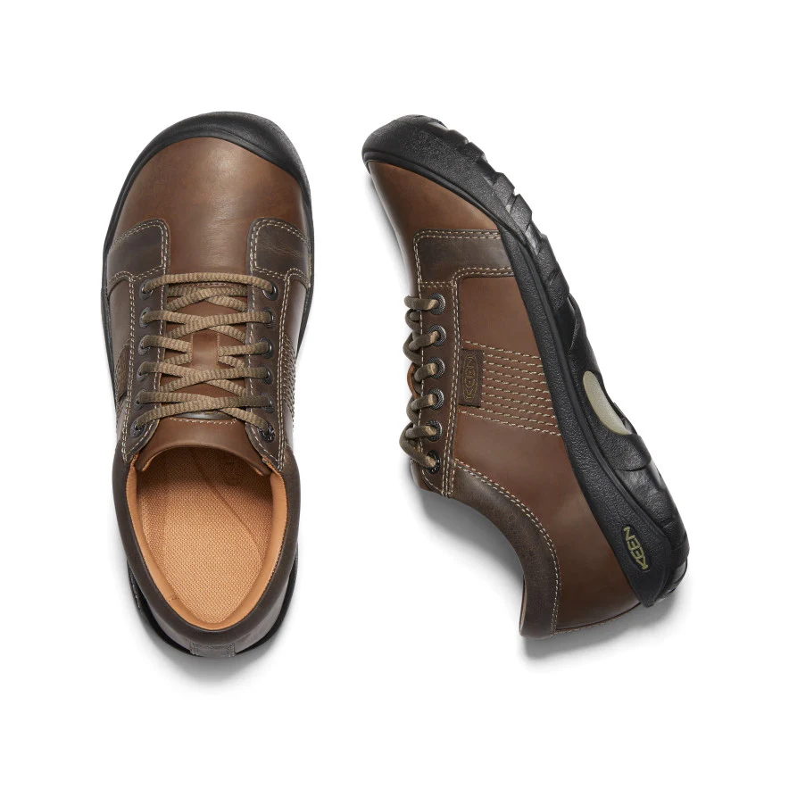 Men's Austin Shoe Wide  |  Chocolate Brown