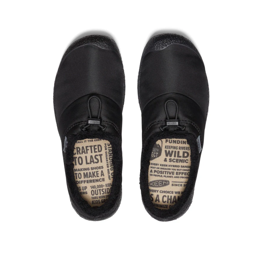 Women's Howser III Slide  |  Black Smooth Nylon