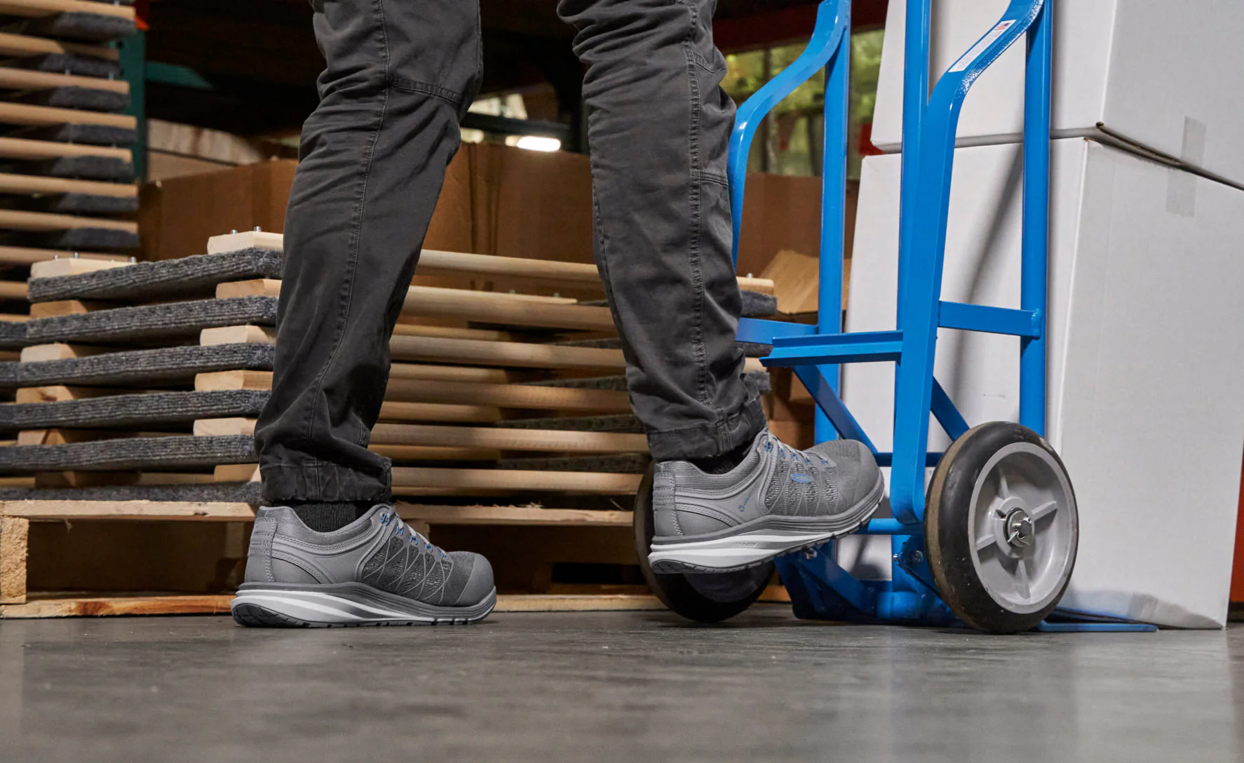 Men's Vista Energy (Carbon-Fiber Toe)  |  Steel Grey/Baleine Blue