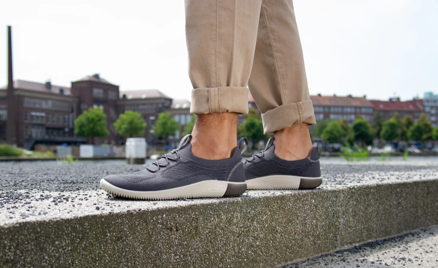 Men's KNX Knit Sneaker  |  Black/Magnet