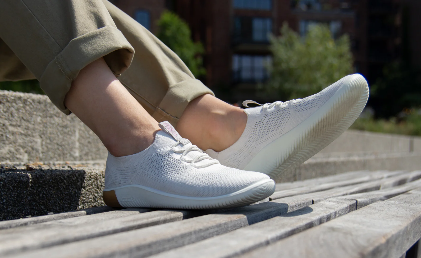 Women's KNX Knit Sneaker  |  Star White/Moonlite Mauve