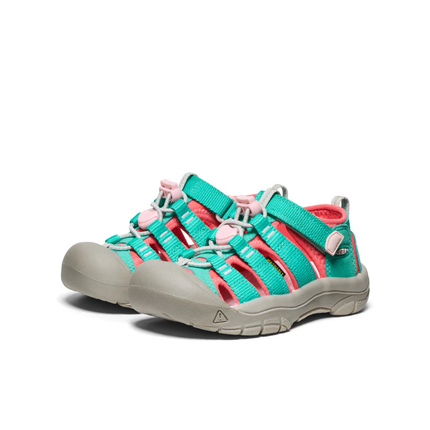 Little Kids' Newport H2  |  Bright Aqua/Pink-A-Boo