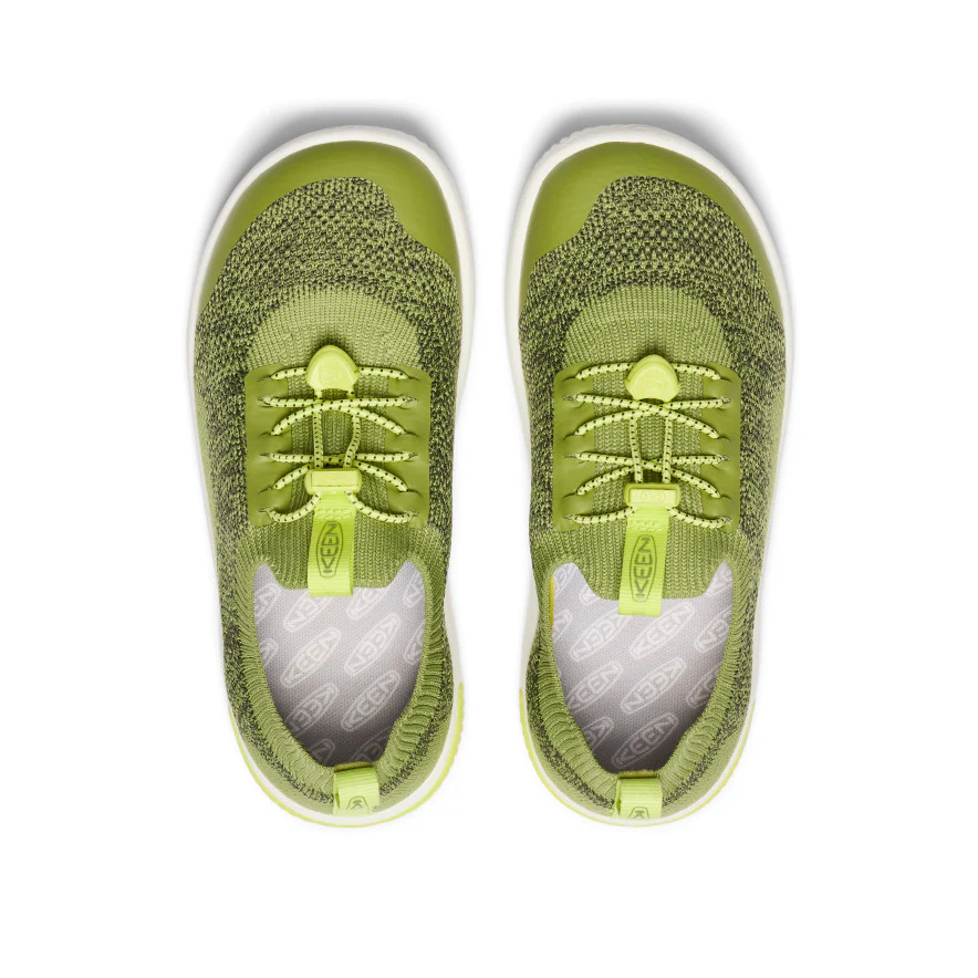 Big Kids' KNX Knit Sneaker  |  Iguana/Evening Primrose