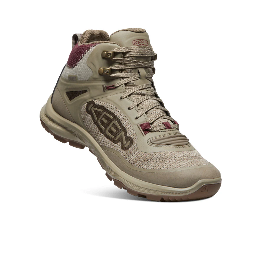 Women's Terradora Flex Waterproof Hiking Boot  |  Plaza Taupe/Windsor Wine