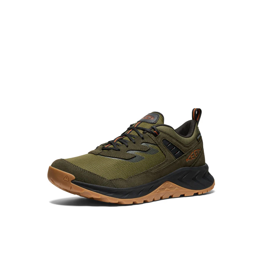 Men鈥檚 Hightrail Waterproof Hiking Shoe  |  Winter Moss/Gold Flame