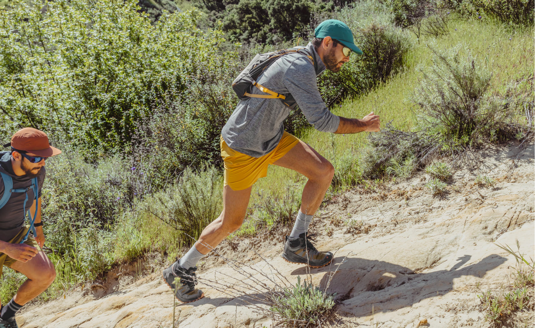 Men's Zionic Waterproof Hiking Boot  |  Brindle/Bright Marigold