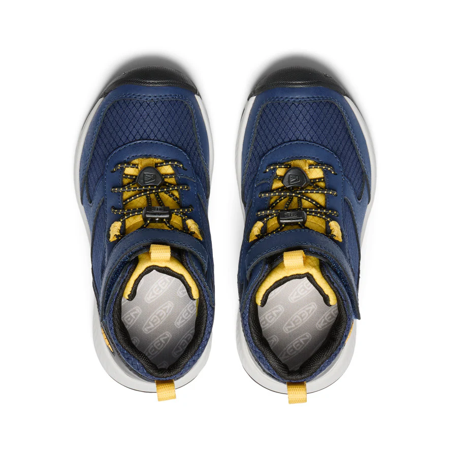 Little Kids' Skua Waterproof Boot  |  Naval Academy/Yolk Yellow