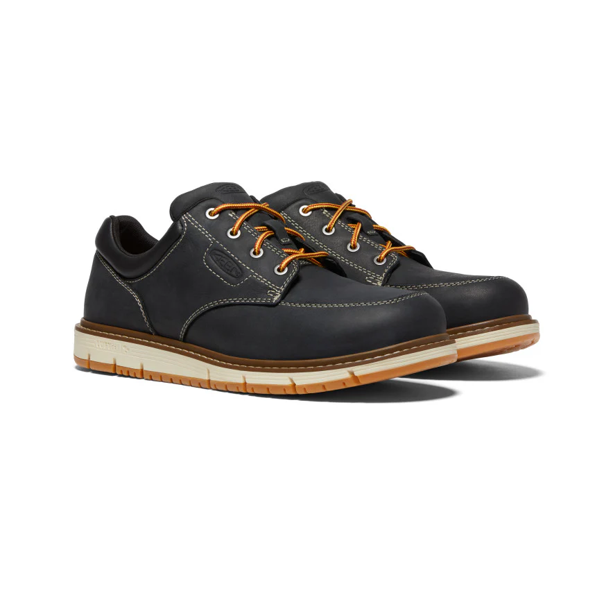 Men's San Jose Oxford (Aluminum Toe)  |  Black/Off White