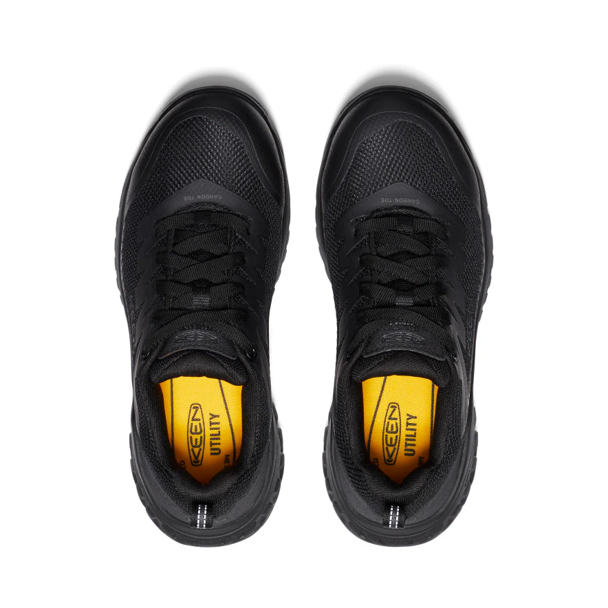 Women's Arvada ESD Work Sneaker (Carbon Toe)  |  Black/Black