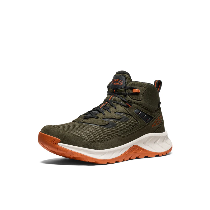 Men鈥檚 Hightrail Waterproof Hiking Boot  |  Forest Night/Gold Flame