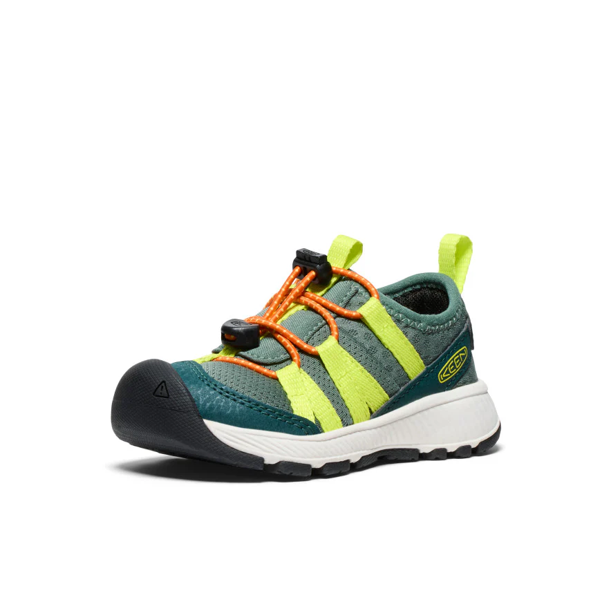 Toddlers' Motozoa Sneaker  |  Sea Moss/Scarlet Ibis