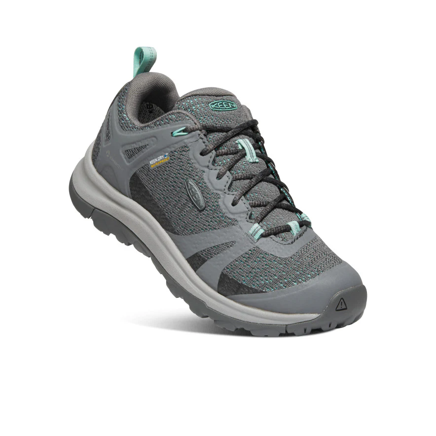 Women's Terradora II Waterproof Hiking Shoe  |  Steel Grey/Ocean Wave