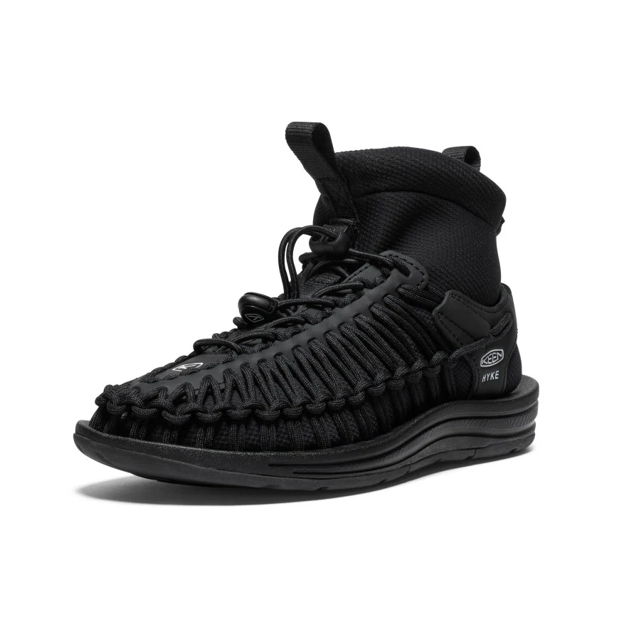 Women's UNEEK High Top x HYKE  |  HYKE Black