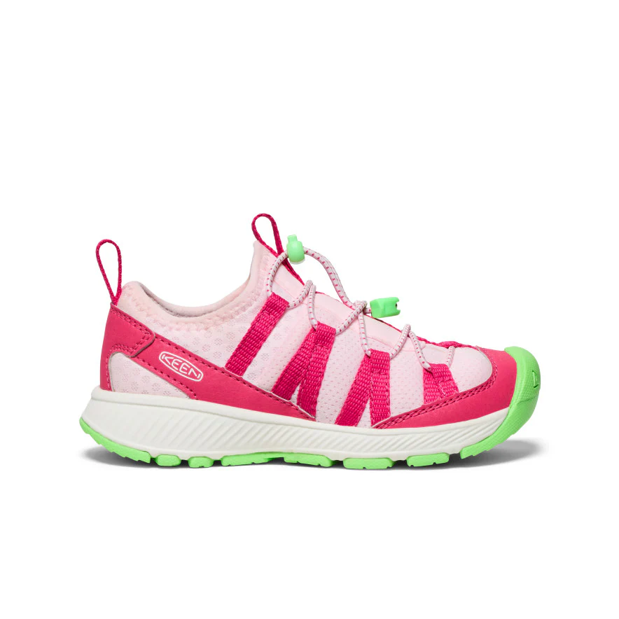 Little Kids' Motozoa Sneaker  |  Raspberry/Summer Green