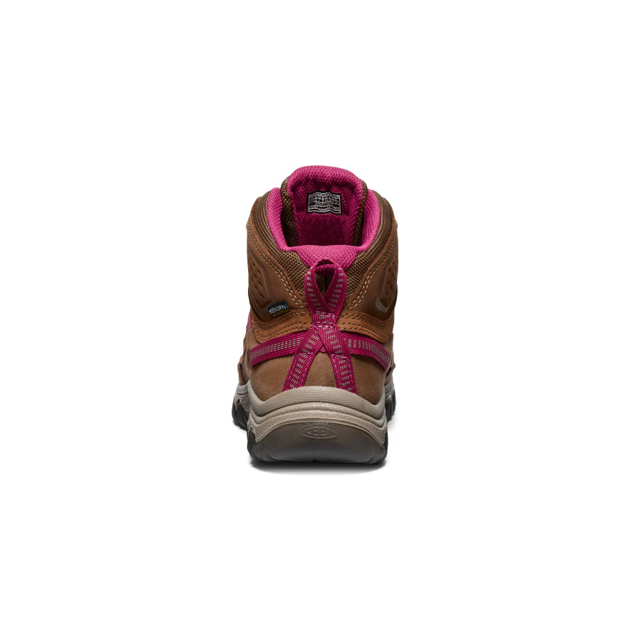 Women's Targhee IV Waterproof Hiking Boot  |  Bison/Beaujolais