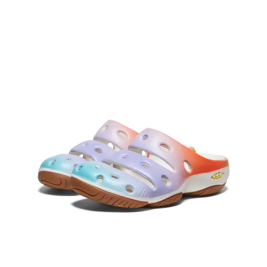 Women's Yogui Arts Clog x Beci Orpin  |  Multi/Clearly Aqua