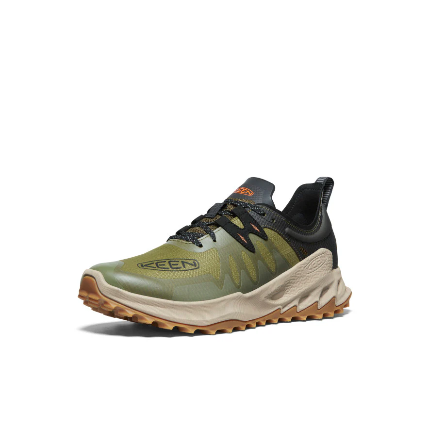 Men's Zionic Speed Hiking Shoe  |  Dark Olive/Scarlet Ibis